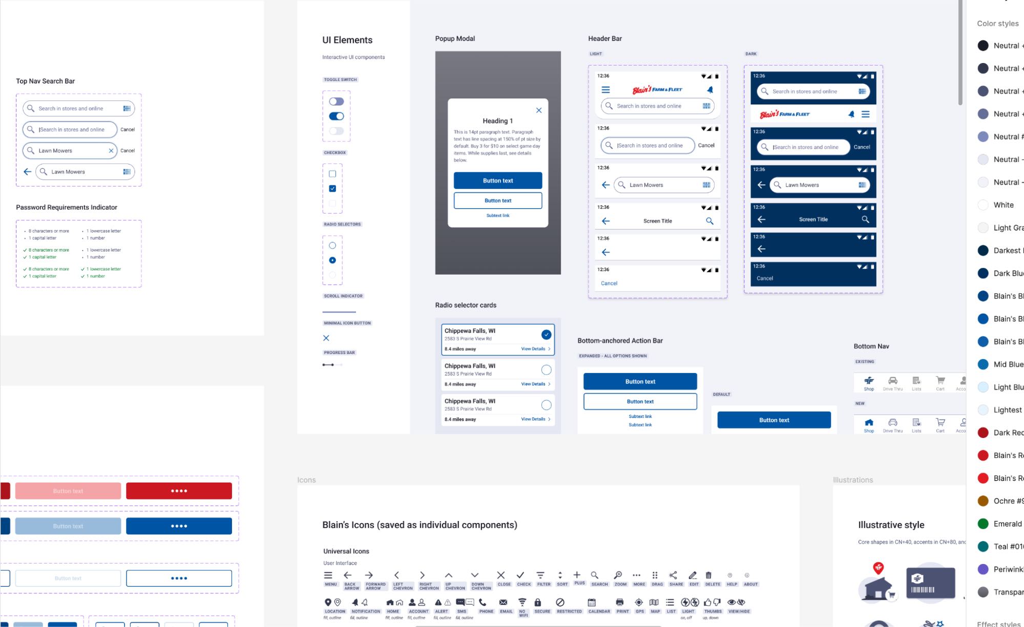 An example design system